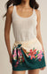 Lorna Kiwi Mini Skirt - Multi