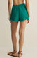 Daylight Airy Gauze Shorts - Rainforest