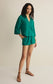 Daylight Airy Gauze Shorts - Rainforest