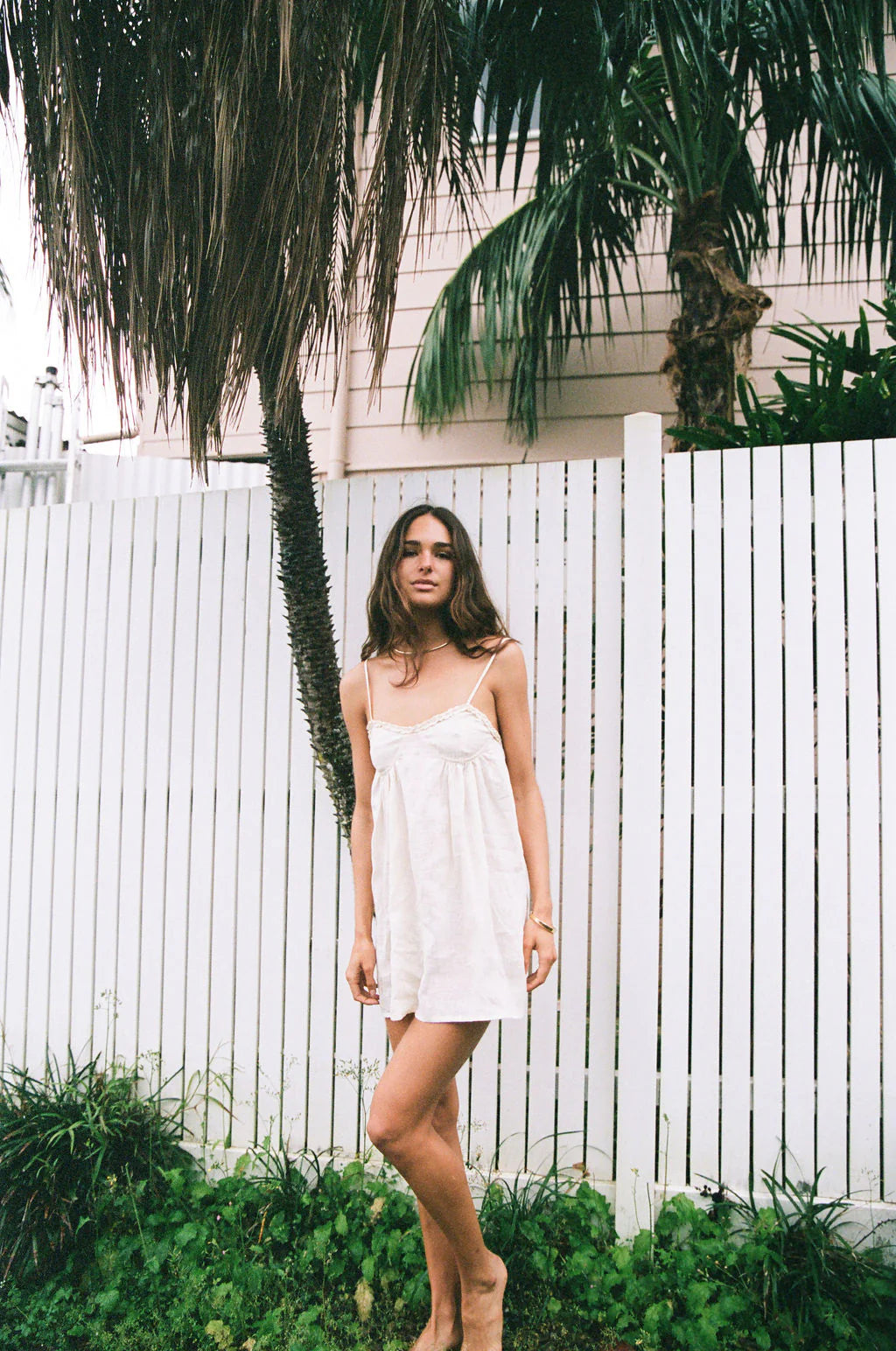 Makaha Mini - White Cotton