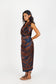 Long Pareo - Aimata Brown & Blue