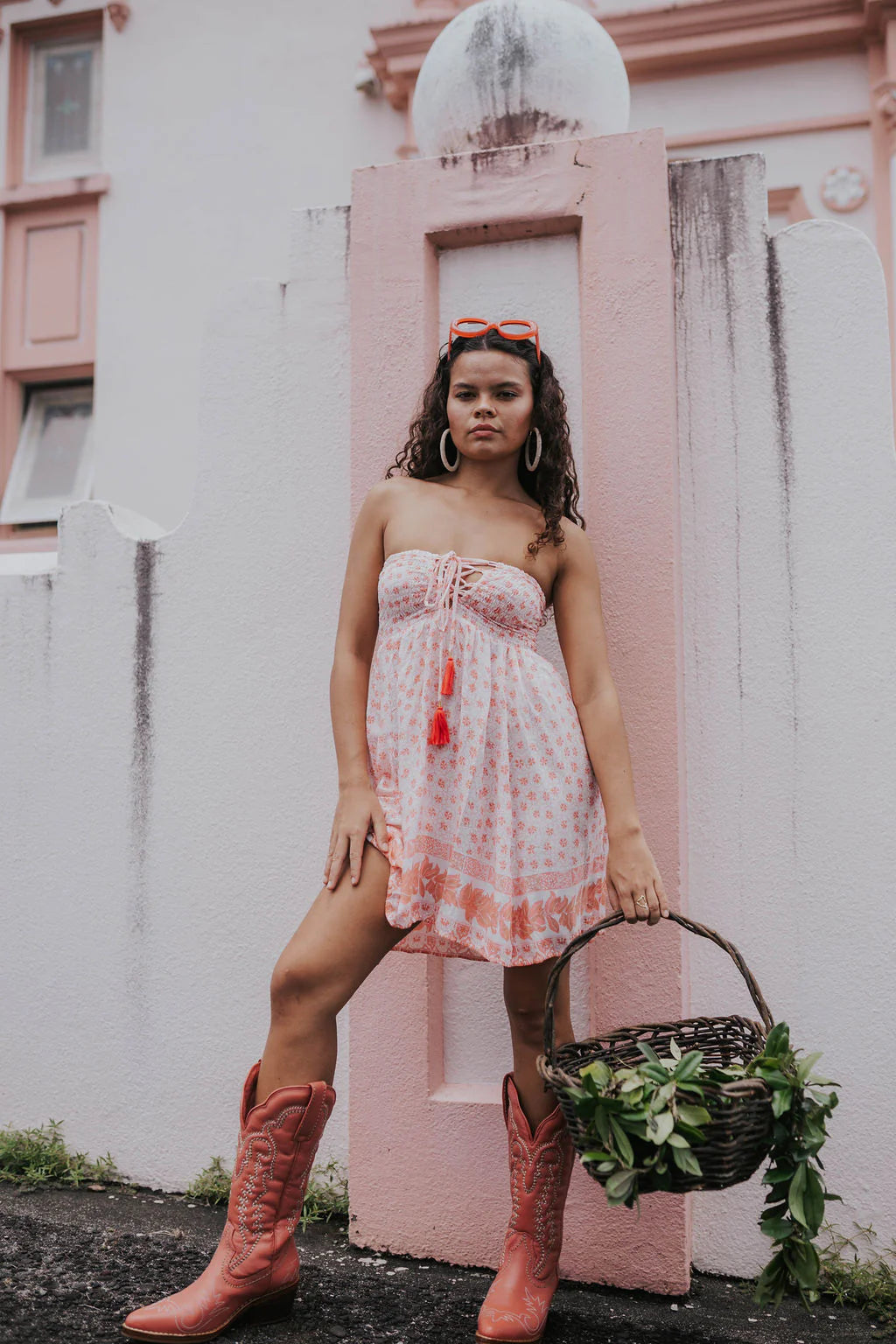 Mini Mary Dress - Petals & Pearls