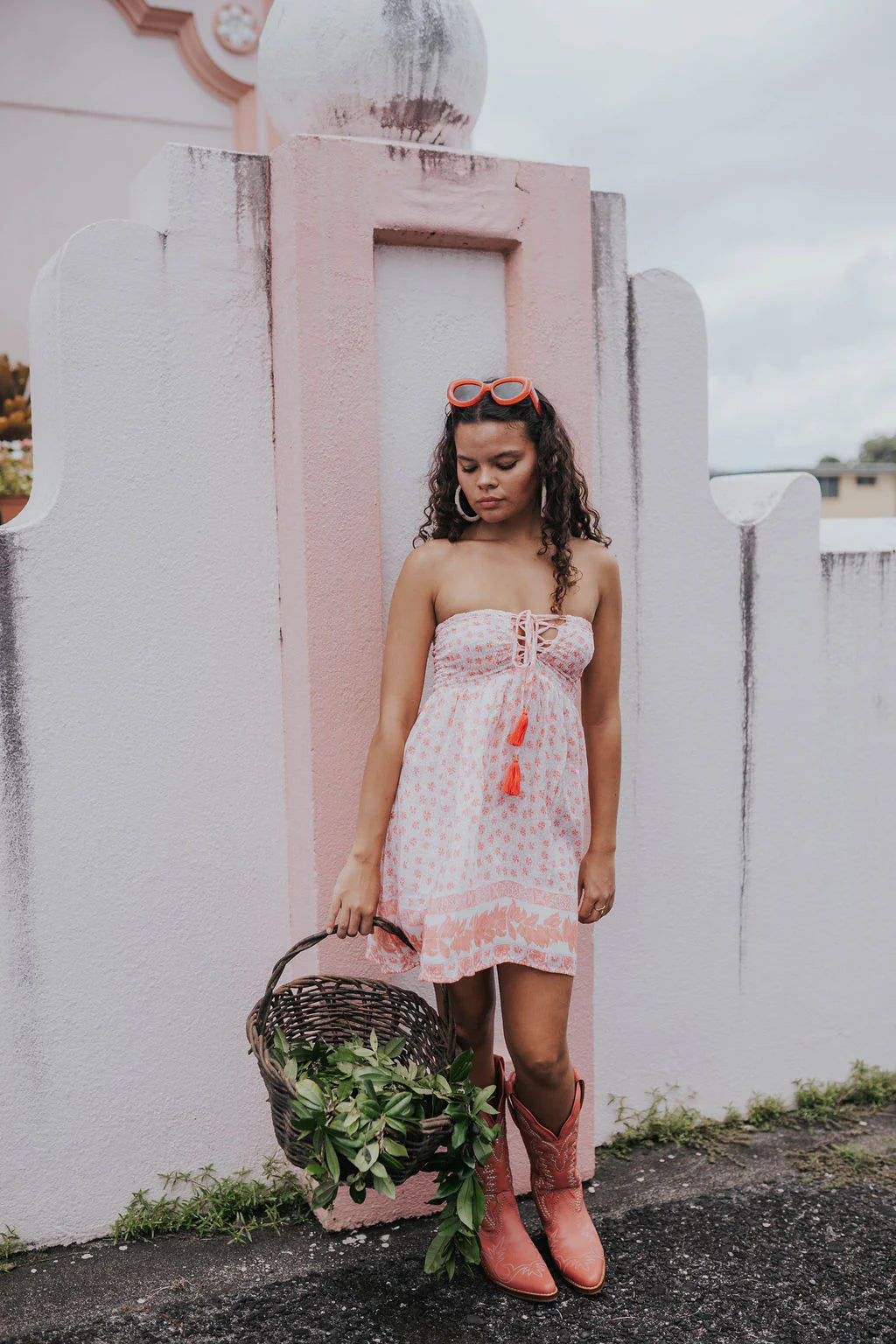 Mini Mary Dress - Petals & Pearls