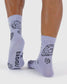 Crew Sock - Shells Light Blue