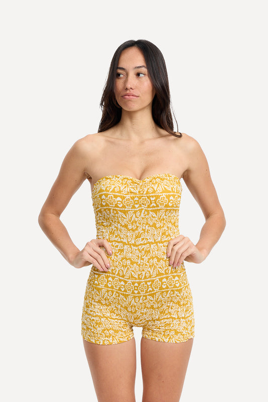 Serena Romper - Goldie