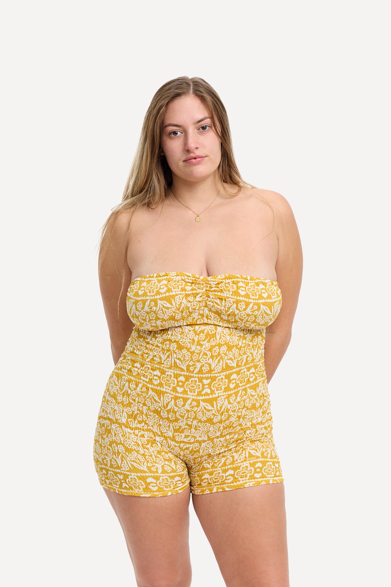 Serena Romper - Goldie