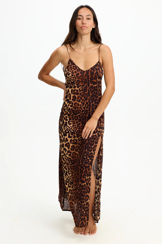Kahea Dress - Digital Leopard