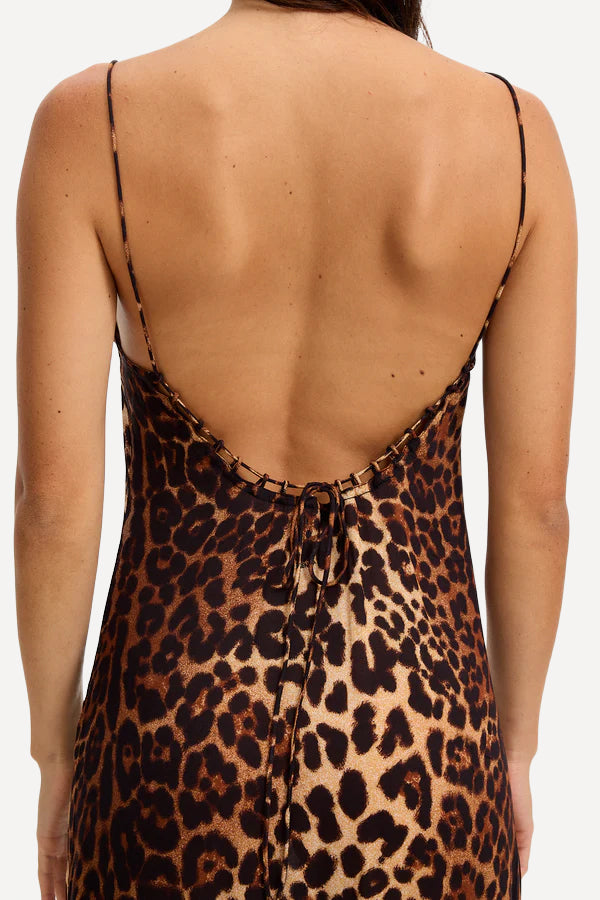 Kahea Dress - Digital Leopard