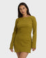 Dream Life Midi Dress - Moss