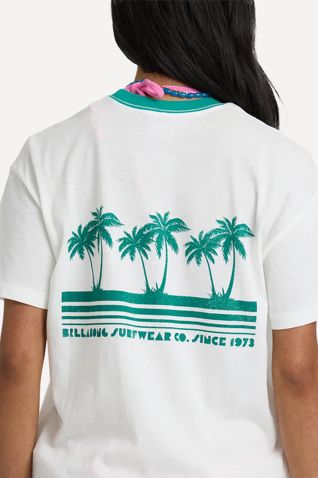My Beach Club Short Sleeve T-Shirt - Pigment White