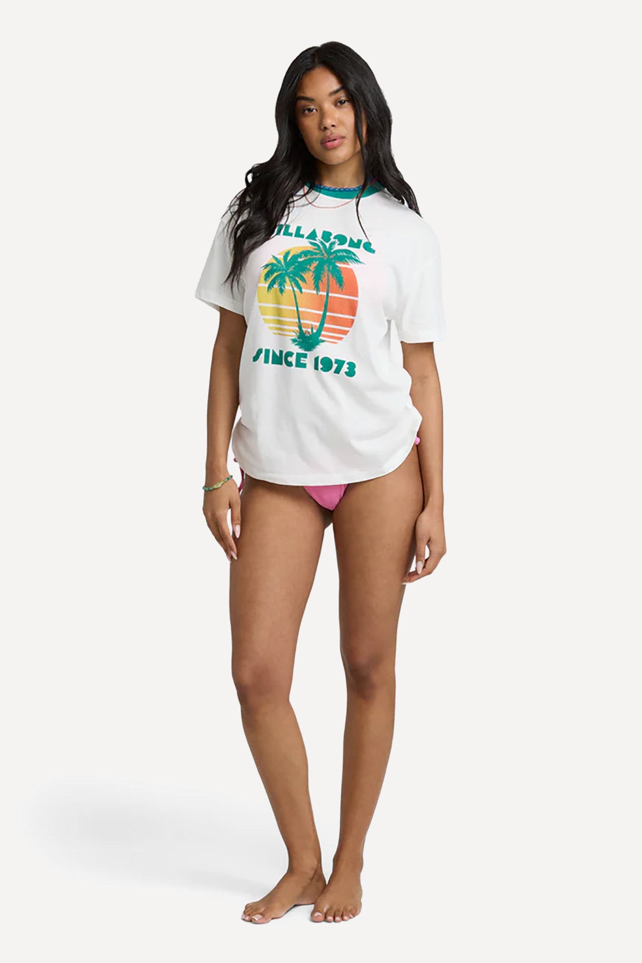 My Beach Club Short Sleeve T-Shirt - Pigment White