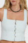 June Saltwashed Tank Top - Clear Water