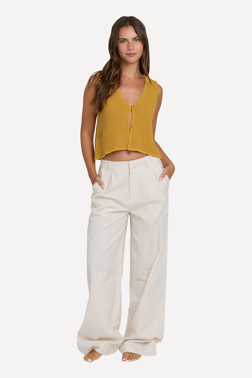 Need Now Sweater Tank - Wild Honey