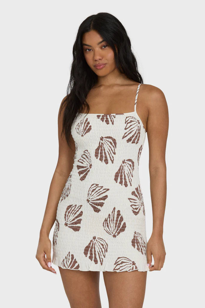 So Bright Mini Dress - Salt Crystal