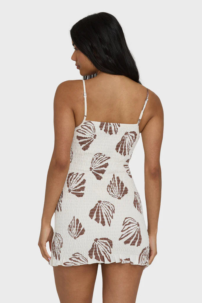 So Bright Mini Dress - Salt Crystal