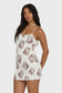 So Bright Mini Dress - Salt Crystal