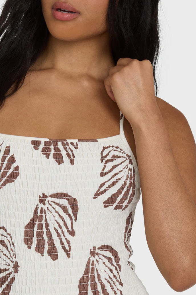 So Bright Mini Dress - Salt Crystal