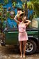 So Micro Tank Top - Pink Sunset