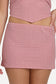 So Micro Mini Skirt - Pink Sunset