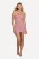 So Micro Mini Skirt - Pink Sunset