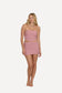 So Micro Mini Skirt - Pink Sunset