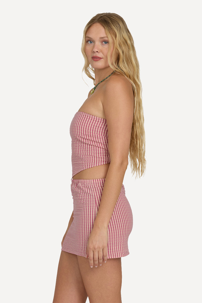 So Micro Tank Top - Pink Sunset