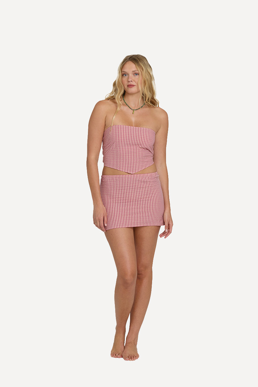 So Micro Tank Top - Pink Sunset
