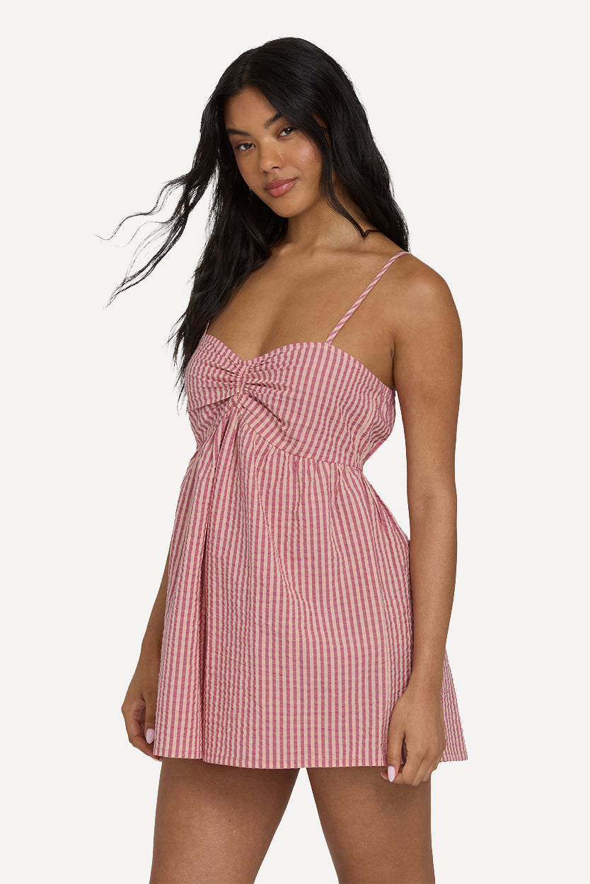 Star Glow Romper - Pink Sunset