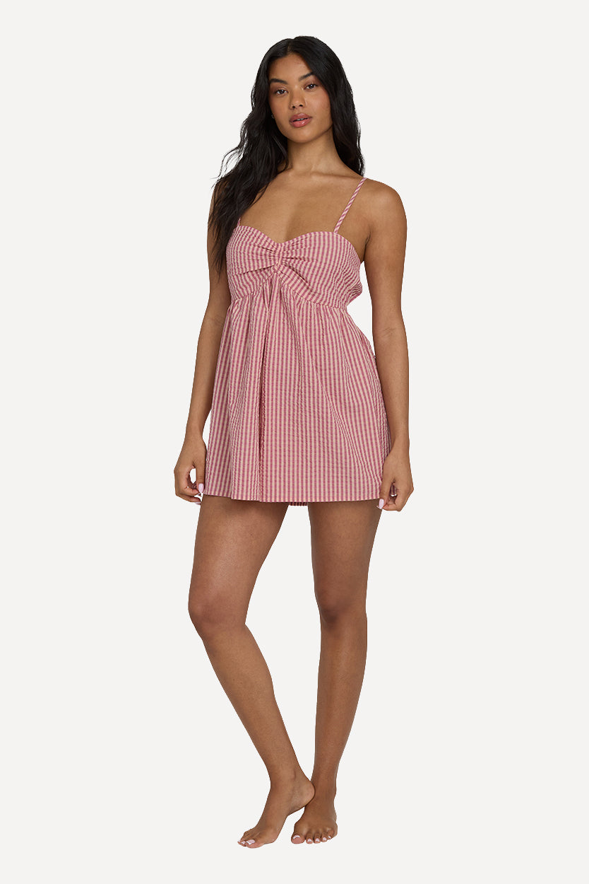 Star Glow Romper - Pink Sunset