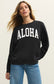 Aloha Boyfriend Sweatshirt - Black Sand