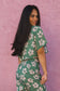 Cabana Crop Top - Island Bloom Jungle
