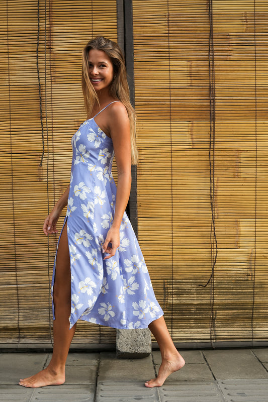 Vaianu Midi Dress - Island Bloom