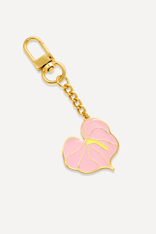 Anthurium Keychain