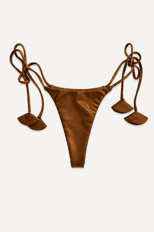 Hula Tie Bottom - Cinnamon Shine