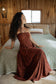 La Brisa Maxi Dress - Chocolate Bloom