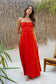 La Brisa Maxi Dress - Hibiscus