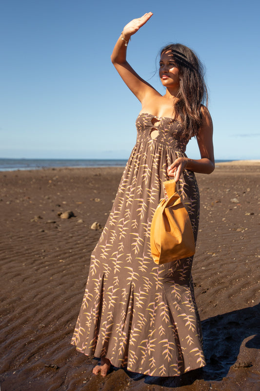Mauʻumae Maxi Dress - Sexy Pink