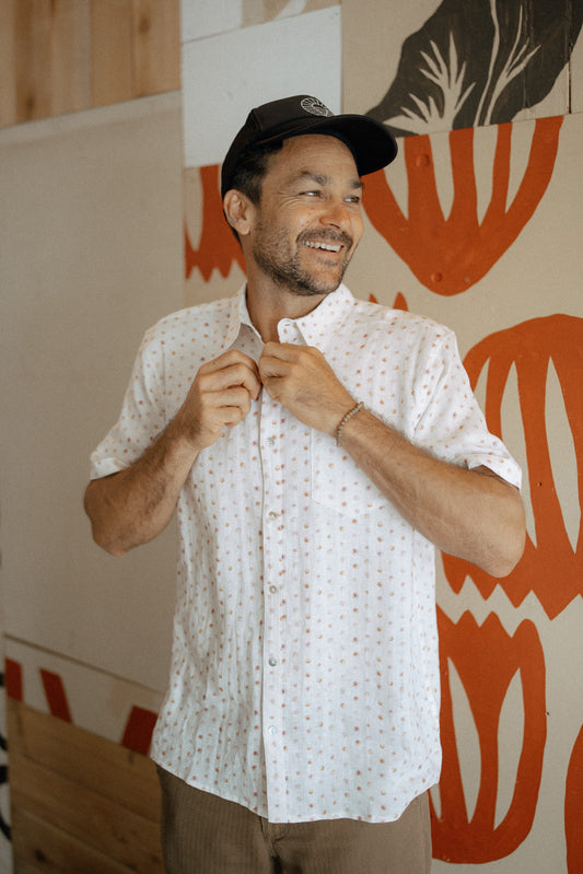 Stay Cool Men's Shirt - Puka Shell
