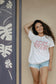 Puka Shell Boyfriend Tee - Sea Salt
