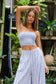 Smocked Tube Top - Retro Naupaka