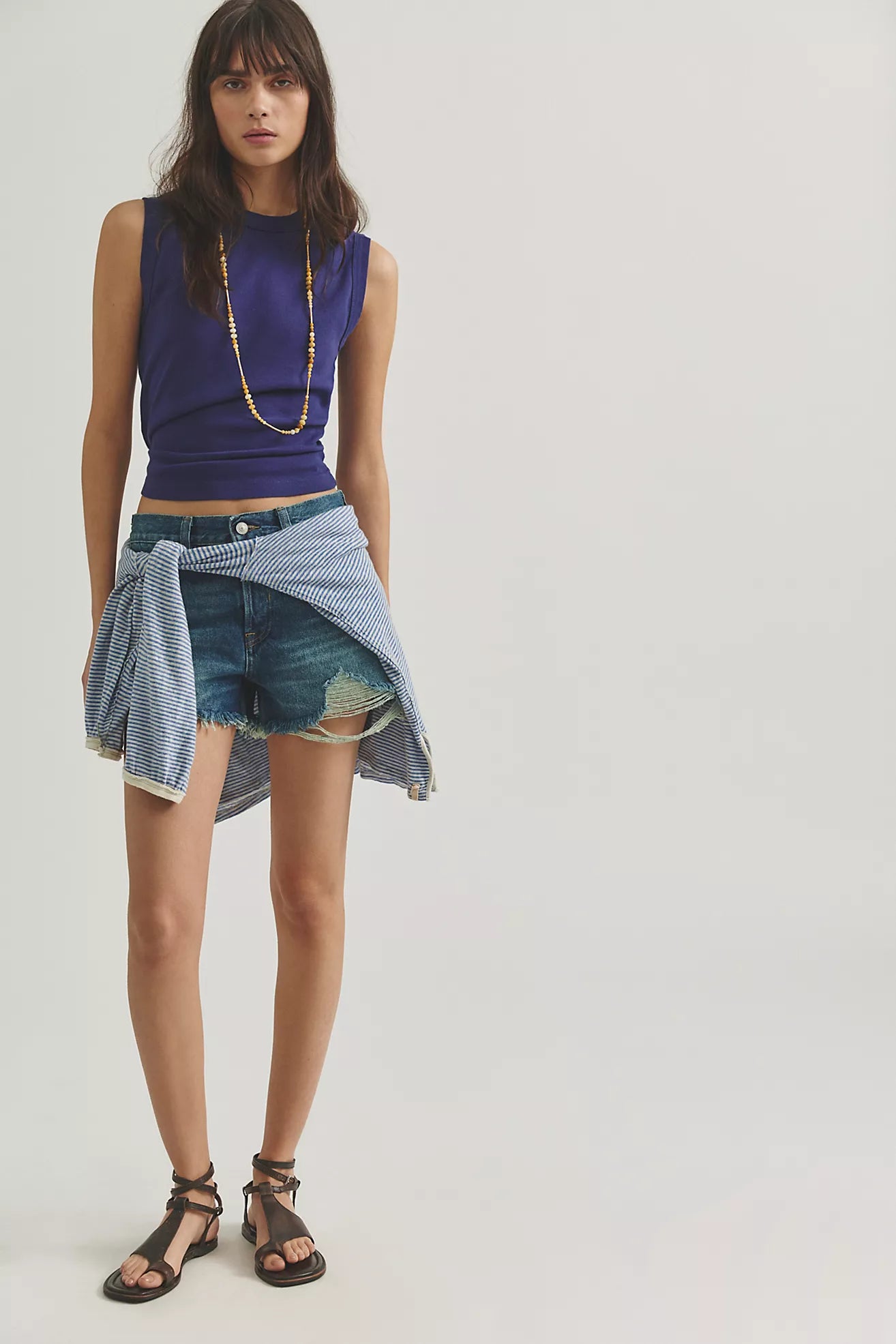 Now or Never Denim Short - Sunsational
