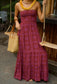 Maile Dress - Mango Sunset