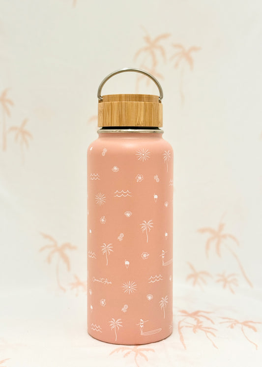 Water Bottle Flask 32oz  - Nostalgia