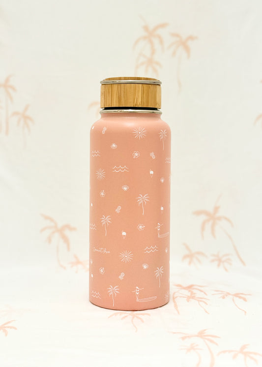 Water Bottle Flask 32oz  - Nostalgia