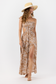 Flutter Maxi Dress - Seashells Sand