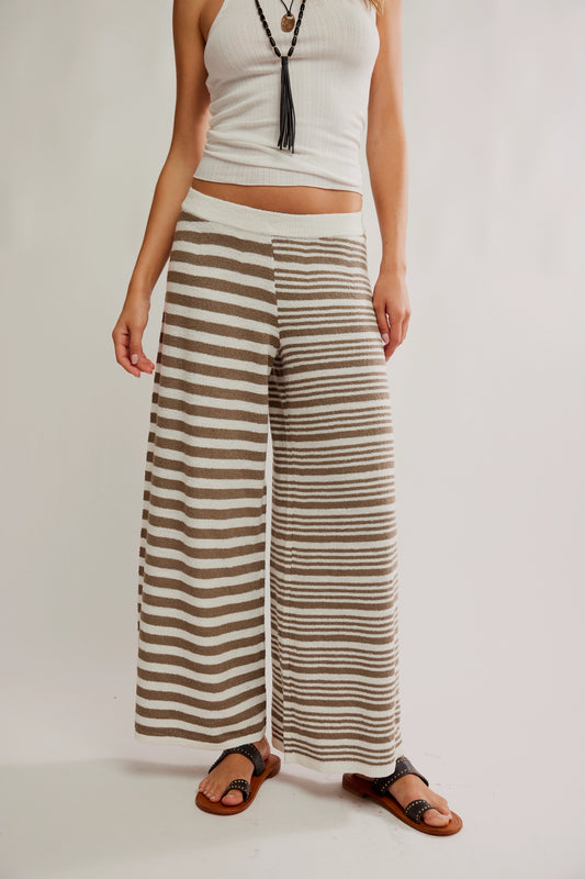 Allyson Sweater Pant - Olive Stone