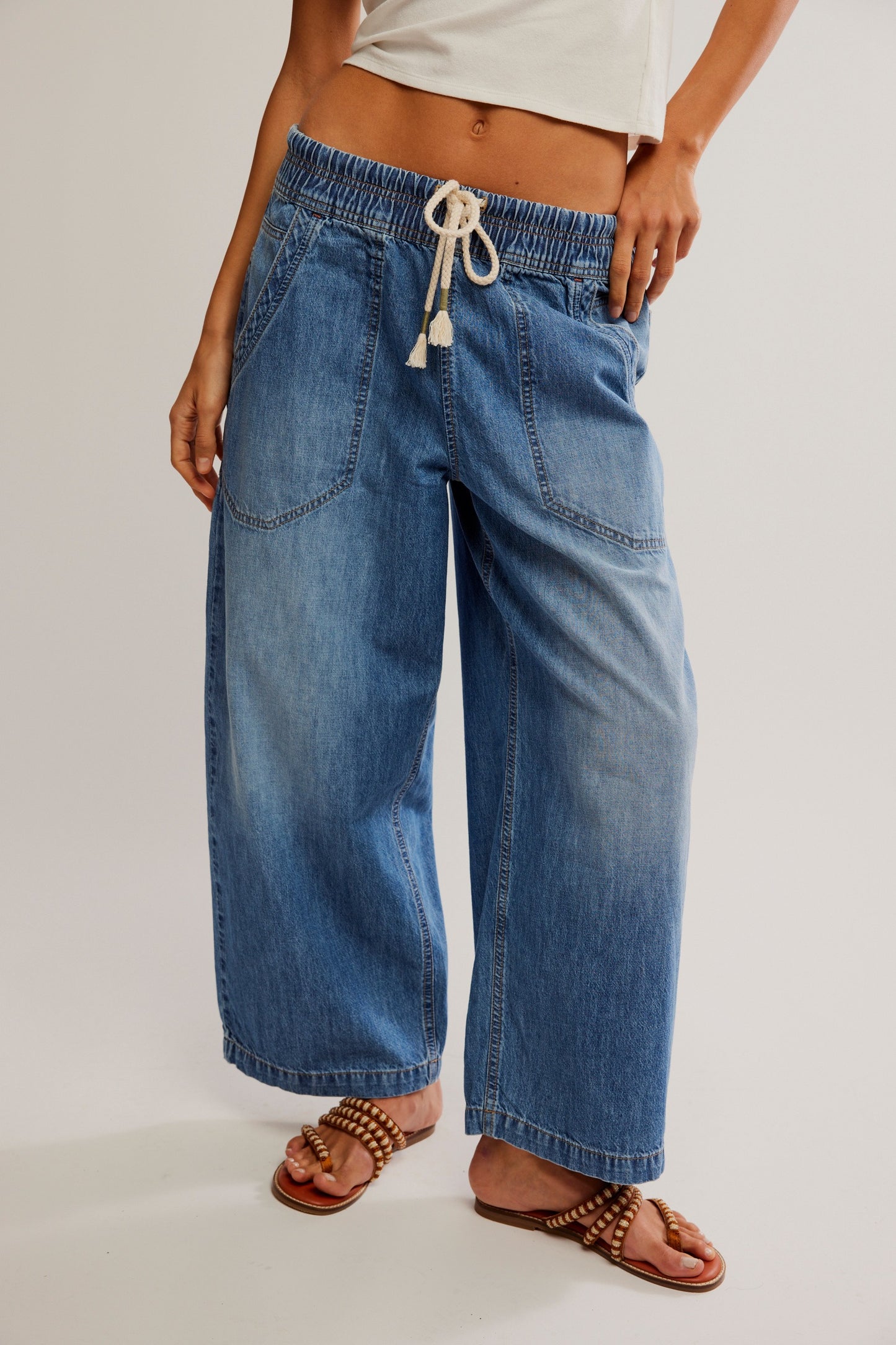 Easy Peasy Pull-On Jeans - No Problem