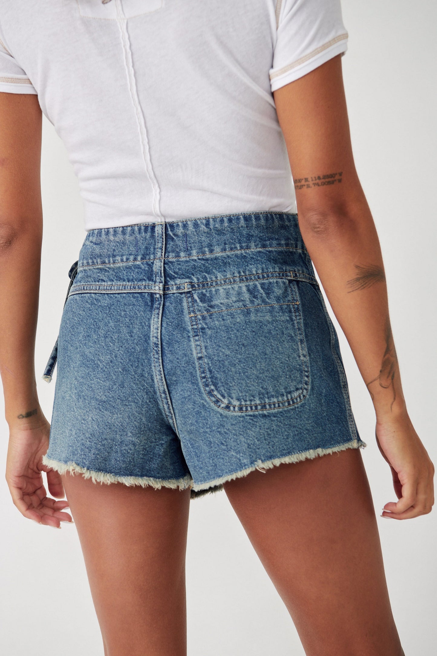Emmy Denim Skort - Misty Blue