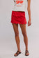 Eyes On You Skort - High Risk Red