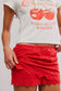 Eyes On You Skort - High Risk Red